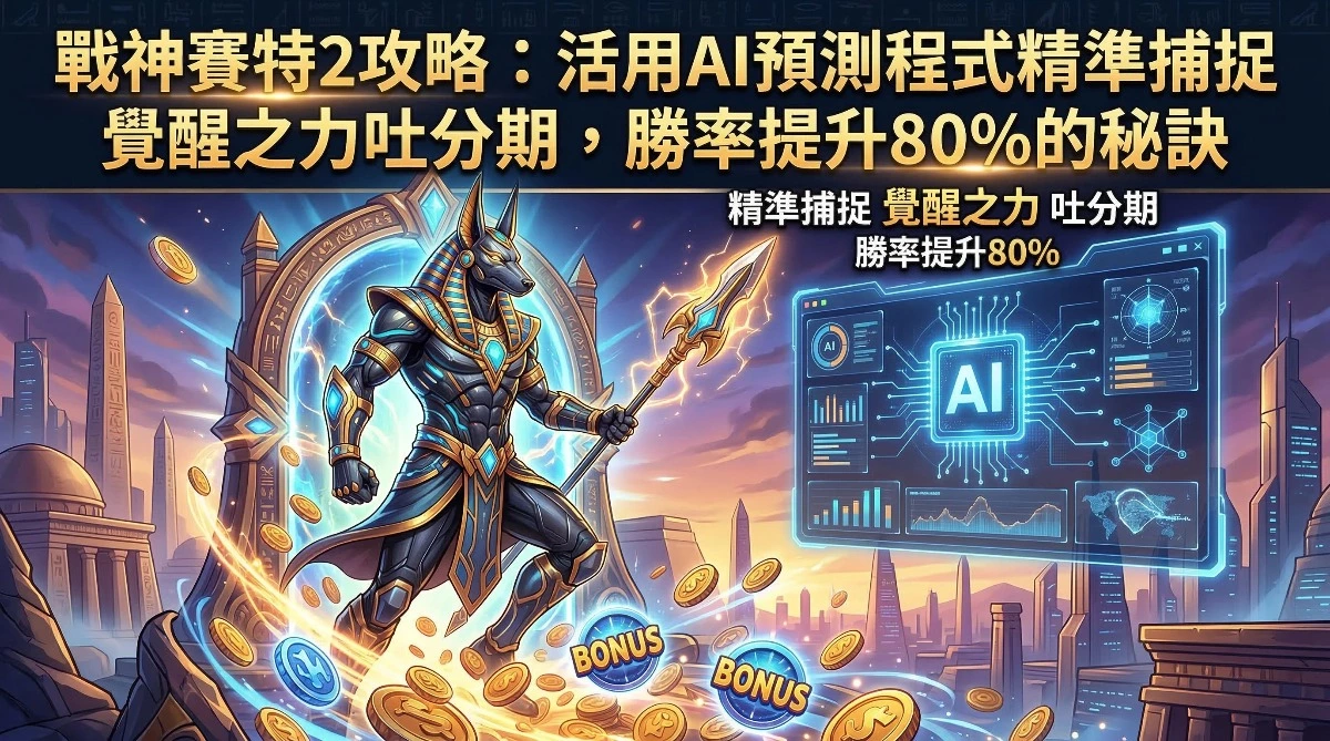 戰神賽特2攻略：活用AI預測程式精準捕捉覺醒之力吐分期